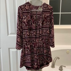 Show Me Your Mumu Tillie Tie Romper size Small
